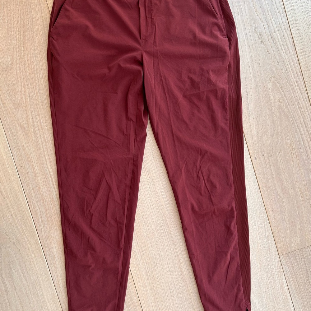 Athleta Women's Brooklyn Ankle Pants 10T, rust